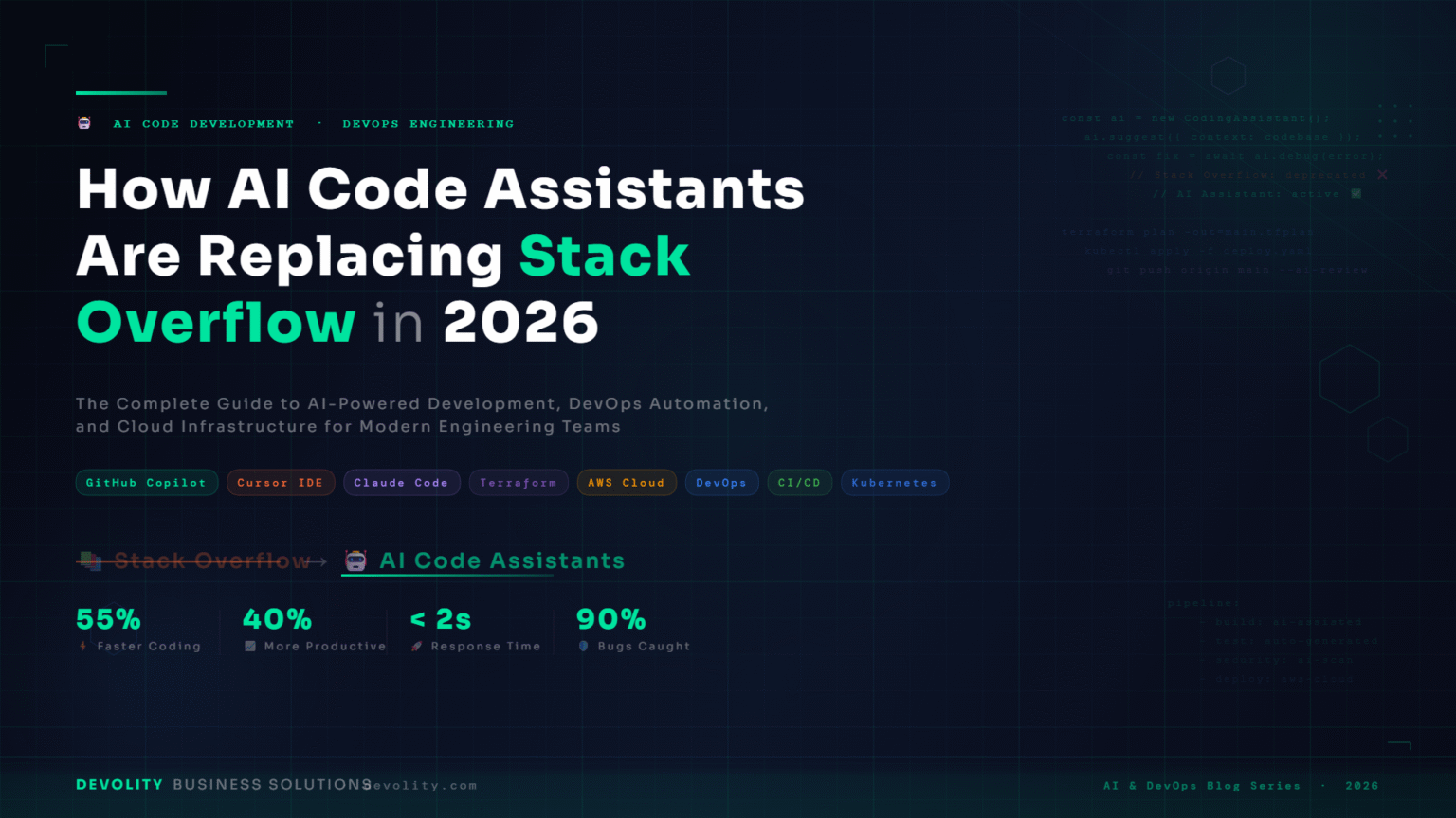 How AI Code Assistants Are Replacing Stack Overflow in 2026 - Devolity Blog